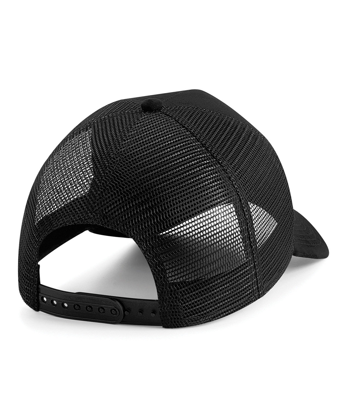 Casquette filet noir en daim